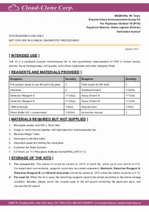 ELISA-Kit-for-Peptidase-Inhibitor-16-(PI16)-SEQ943Hu.pdf