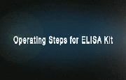 Operating Steps for Elisa Kit