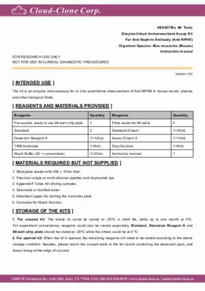 ELISA-Kit-for-Anti-Nephrin-Antibody-(Anti-NPHN)-AEA937Mu.pdf