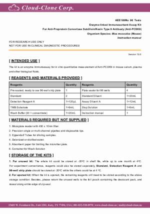 ELISA-Kit-for-Anti-Proprotein-Convertase-Subtilisin-Kexin-Type-9-Antibody-(Anti-PCSK9)-AEE189Mu.pdf