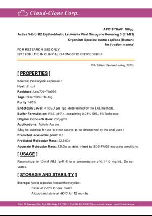 Active-V-Erb-B2-Erythroblastic-Leukemia-Viral-Oncogene-Homolog-3-(ErbB3)-APC187Hu01.pdf