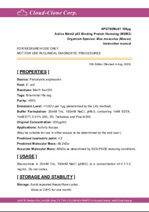 Active-Mdm2-p53-Binding-Protein-Homolog-(MDM2)-APG790Mu01.pdf