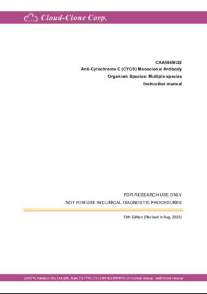 Anti-Cytochrome-C-(CYCS)-Monoclonal-Antibody-CAA594Mi22.pdf