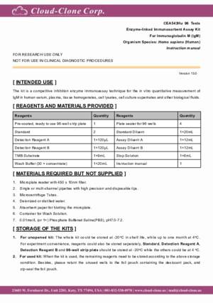 ELISA-Kit-for-Immunoglobulin-M-(IgM)-CEA543Hu.pdf