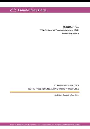 OVA-Conjugated-Tetrahydrobiopterin-(THB)-CPG421Ge21.pdf