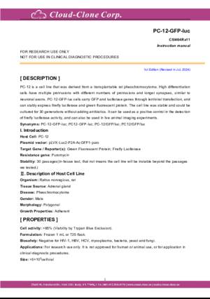 Rat-Luciferase-PC12-Phaeochromocytoma-Cells-(PC12-GFP-Luc)-CSI464Ra11.pdf