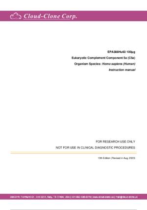 Eukaryotic-Complement-Component-5a-(C5a)-EPA388Hu63.pdf