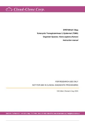 Eukaryotic-Transglutaminase-3--Epidermal-(TGM3)-EPB756Hu61.pdf