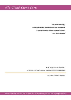 Eukaryotic-Matrix-Metalloproteinase-14-(MMP14)-EPC056Hu62.pdf