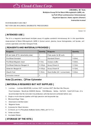 Multiplex-Assay-Kit-for-Beta-2-Microglobulin-(b2M)--etc--by-FLIA-(Flow-Luminescence-Immunoassay)-LMA260Hu.pdf