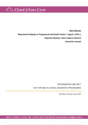 Monoclonal-Antibody-to-Programmed-Cell-Death-Protein-1-Ligand-1-(PDL1)-MAA788Hu26.pdf