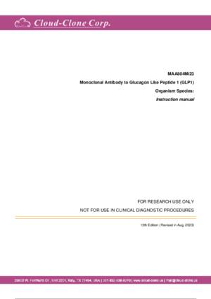 Monoclonal-Antibody-to-Glucagon-Like-Peptide-1-(GLP1)-MAA804Mi23.pdf