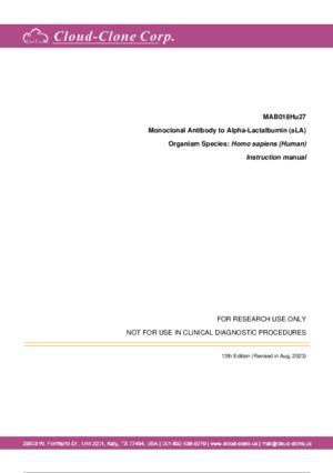 Monoclonal-Antibody-to-Alpha-Lactalbumin-(aLA)-MAB018Hu27.pdf