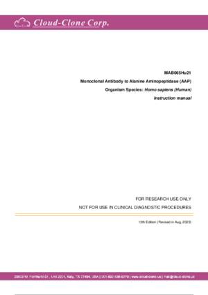 Monoclonal-Antibody-to-Alanine-Aminopeptidase-(AAP)-MAB065Hu21.pdf