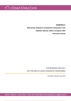 Monoclonal-Antibody-to-Complement-Component-5-(C5)-MAB969Ra21.pdf