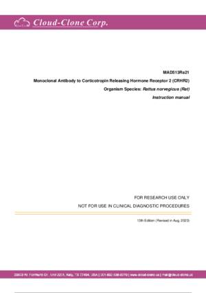 Monoclonal-Antibody-to-Corticotropin-Releasing-Hormone-Receptor-2-(CRHR2)-MAD513Ra21.pdf