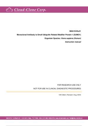 Monoclonal-Antibody-to-Small-Ubiquitin-Related-Modifier-Protein-1-(SUMO1)-MAG154Hu21.pdf