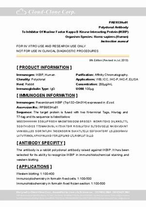 Polyclonal-Antibody-to-Inhibitor-Of-Nuclear-Factor-Kappa-B-Kinase-Interacting-Protein--IKBIP--PAB953Hu01.pdf