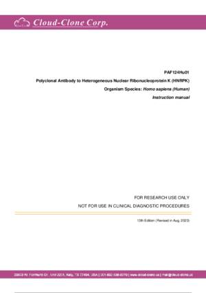 Polyclonal-Antibody-to-Heterogeneous-Nuclear-Ribonucleoprotein-K-(HNRPK)-PAF124Hu01.pdf