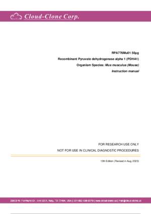 Recombinant-Pyruvate-dehydrogenase-alpha-1-(PDHA1)-RPA776Mu01.pdf