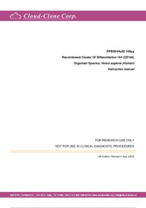 Recombinant-Cluster-Of-Differentiation-164-(CD164)-RPB594Hu02.pdf