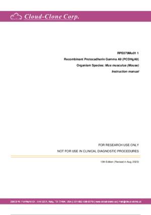 Recombinant-Protocadherin-Gamma-A9-(PCDHgA9)-RPE079Mu01.pdf