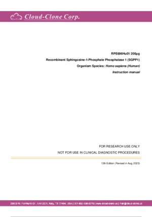 Recombinant-Sphingosine-1-Phosphate-Phosphatase-1-(SGPP1)-RPE696Hu01.pdf