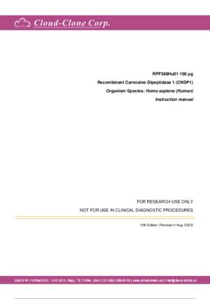 Recombinant-Carnosine-Dipeptidase-1-(CNDP1)-RPF388Hu01.pdf
