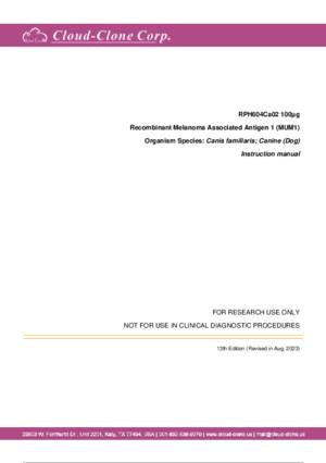 Recombinant-Melanoma-Associated-Antigen-1-(MUM1)-RPH604Ca02.pdf