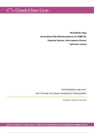 Recombinant-DNA-Methyltransferase-3A-(DNMT3A)-RPJ245Hu01.pdf