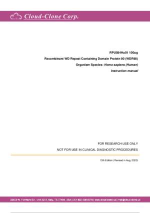 Recombinant-WD-Repeat-Containing-Domain-Protein-90-(WDR90)-RPU584Hu01.pdf