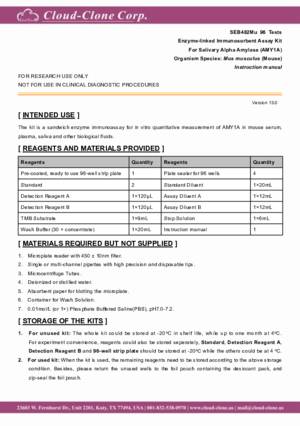 ELISA-Kit-for-Salivary-Alpha-Amylase-(AMY1A)-SEB482Mu.pdf