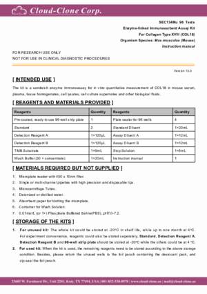 ELISA-Kit-for-Collagen-Type-XVIII-(COL18)-SEC134Mu.pdf