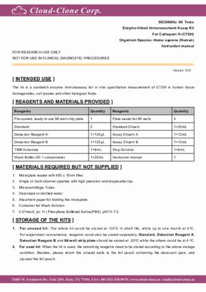 ELISA-Kit-for-Cathepsin-H-(CTSH)-SEC966Hu.pdf