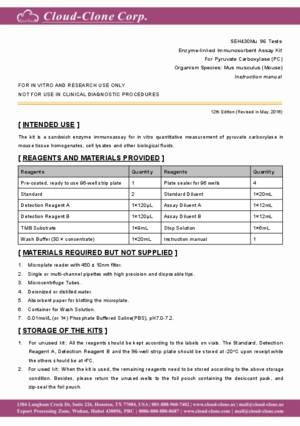 ELISA-Kit-for-Pyruvate-Carboxylase-(PC)-SEH430Mu.pdf