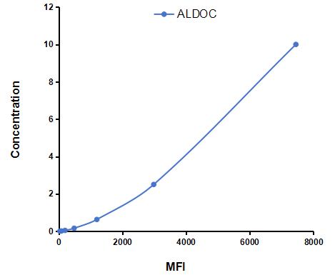 Multiplex Assay Kit for Aldolase C, Fructose Bisphosphate (ALDOC) ,etc. by CBA (Cytometric Bead Array)