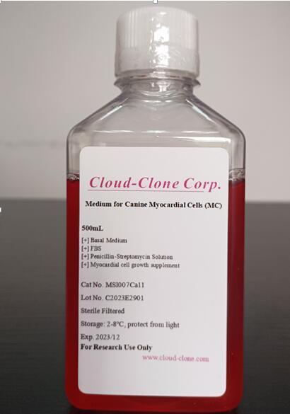 Medium for Canine Myocardial Cells (MC)